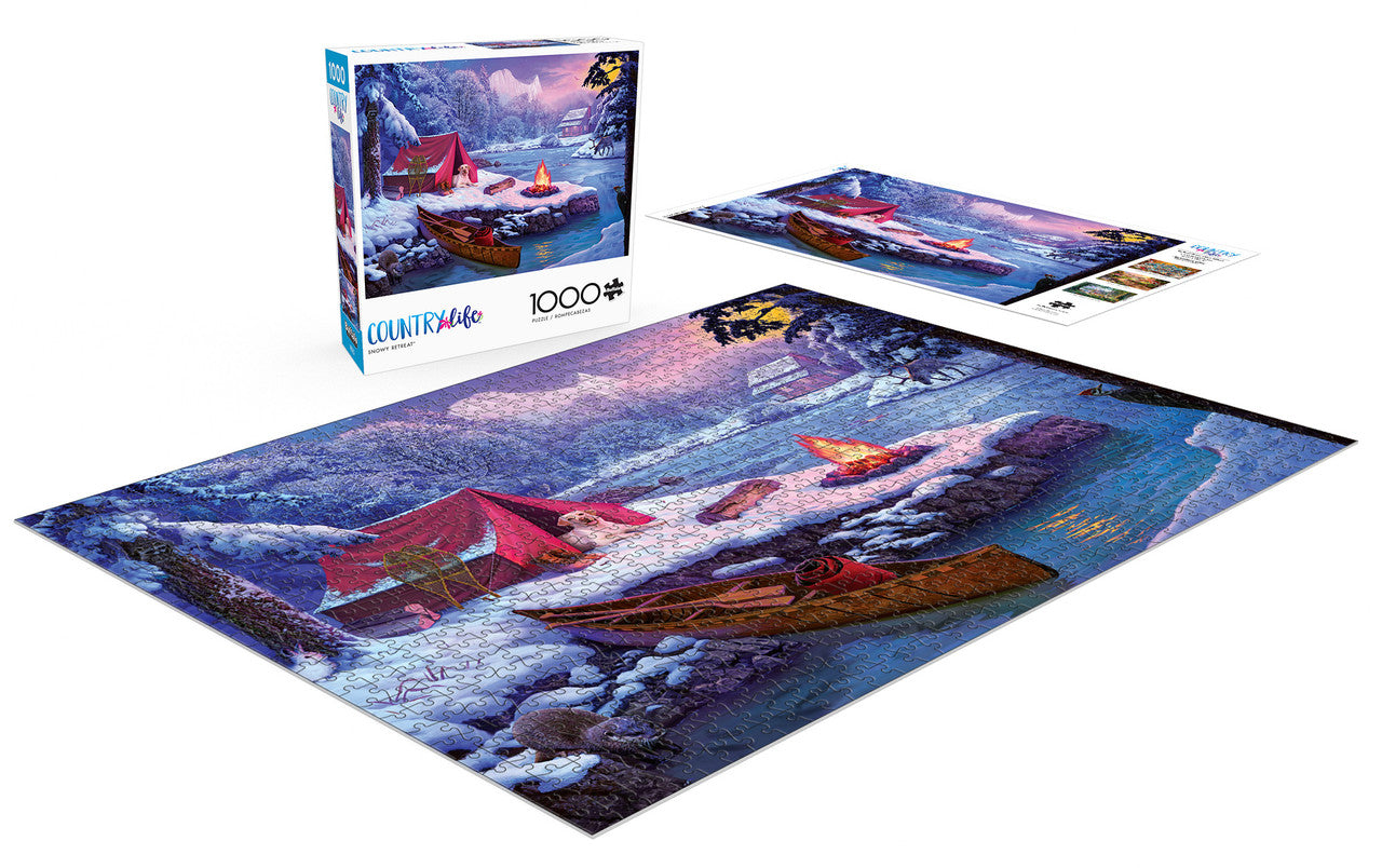 buffalo-games-jigsaw-puzzles-snowy-retreat-1000-teile-puzzle-winter image 2