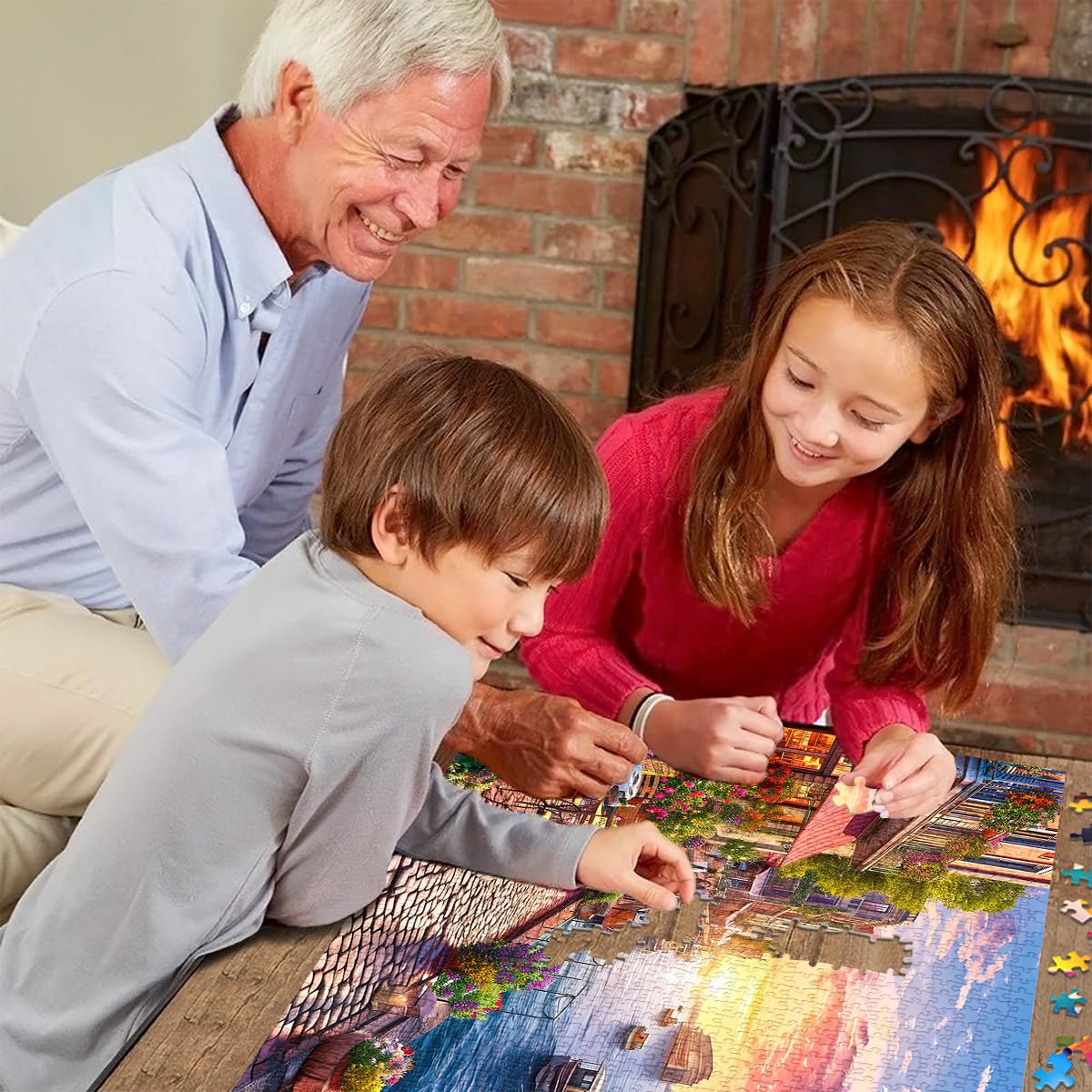 huadada-puzzle-1000-teile-faszinierend-landschaft-70x50-cm image 3