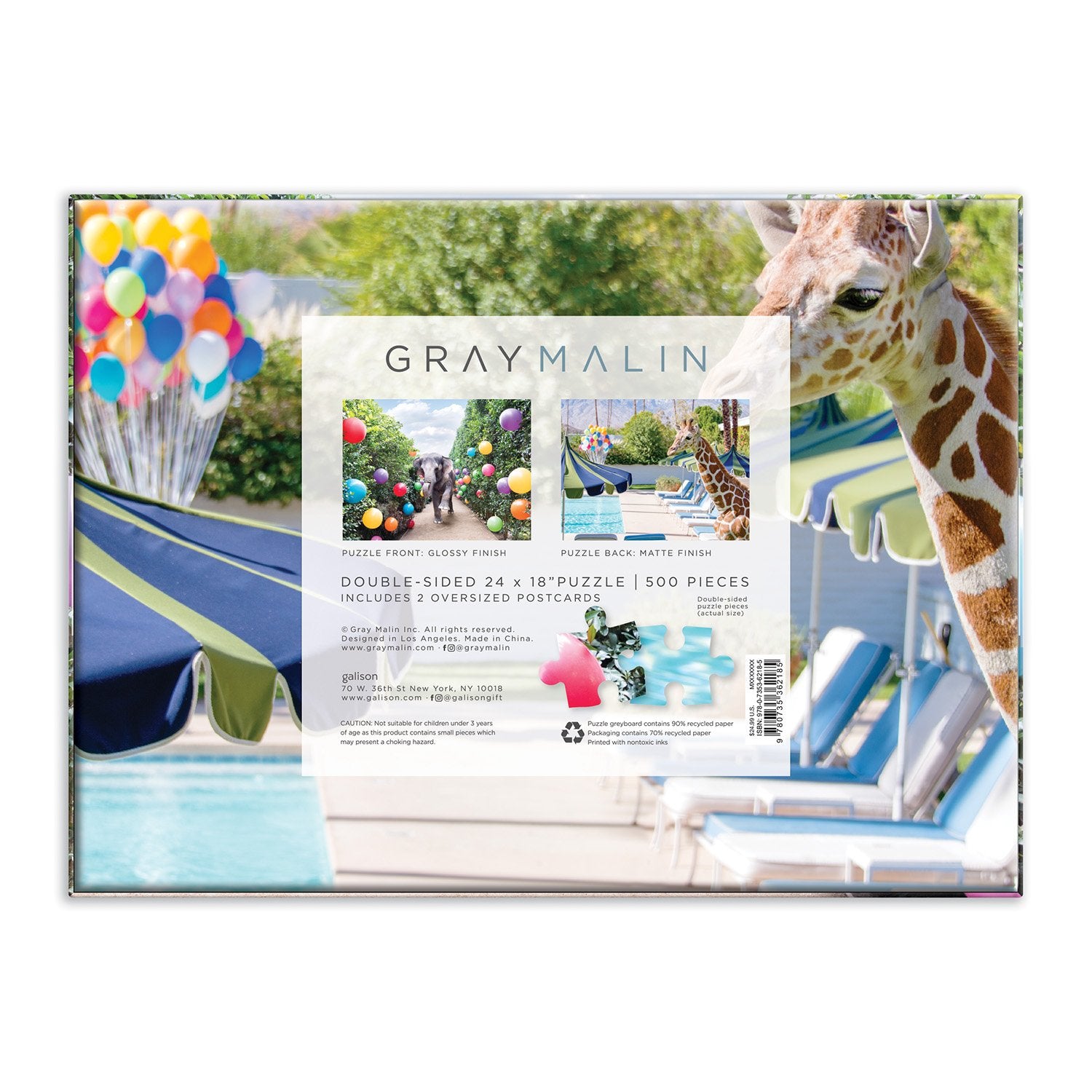 galison-gray-malin-parker-500-teile-puzzle-doppelseitig image 7