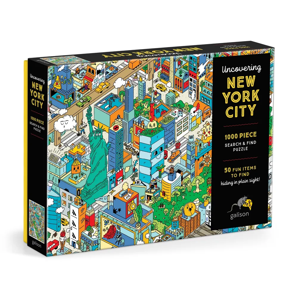 galison-jigsaw-new-york-city-search-find-puzzle-1000-teile image 1