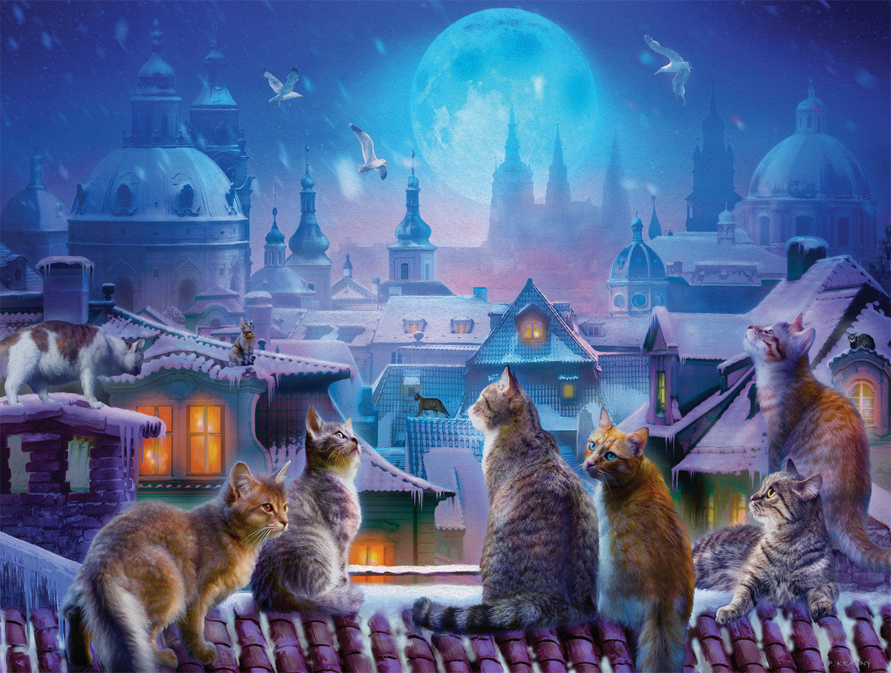 buffalo-games-cats-assembly-of-cats-puzzle-750-teile-katzen image 1