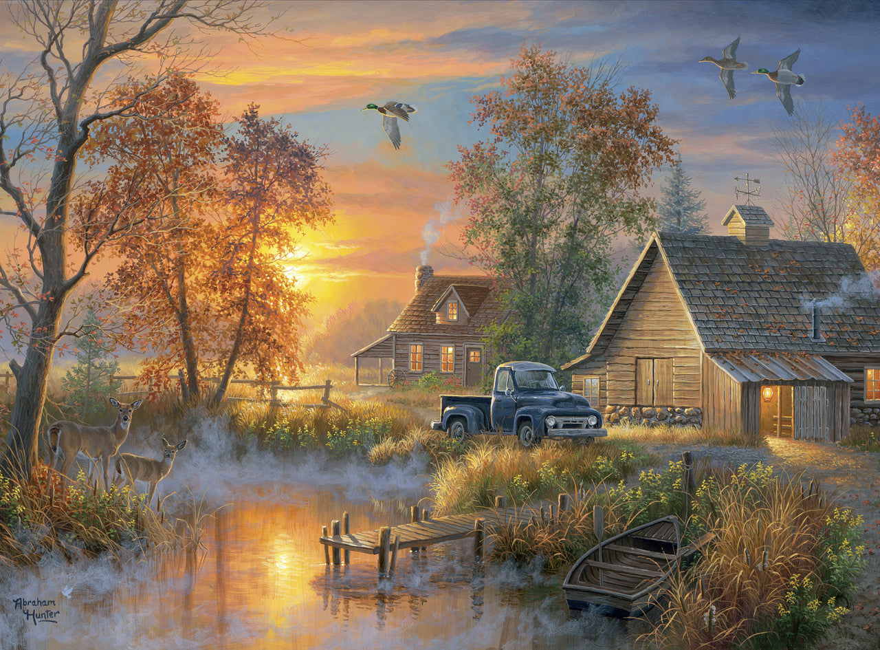 buffalo-games-autumn-mist-1000-teile-puzzle-herbstlandschaft image 8
