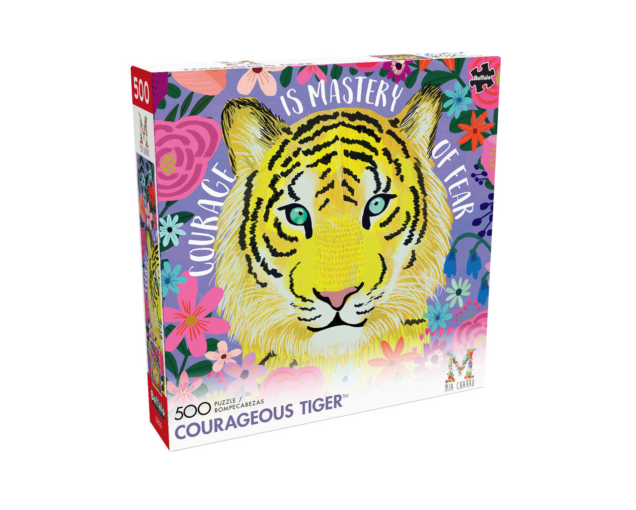 buffalo-games-courageous-tiger-puzzle-500-teile-mia-charro image 2
