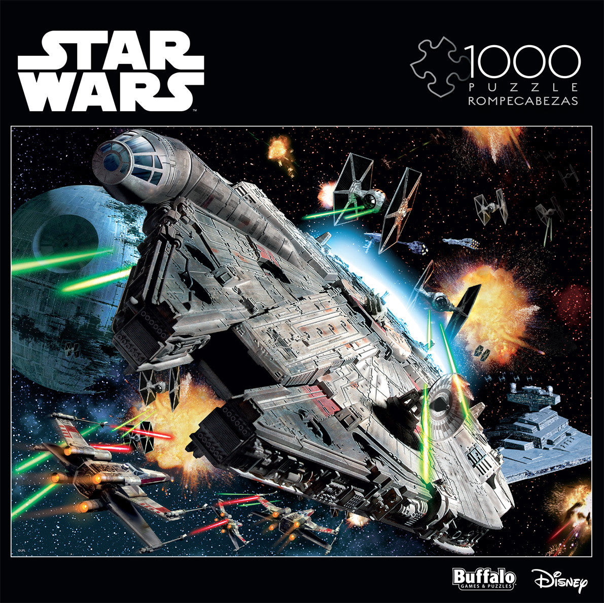buffalo-games-star-wars-punch-it-puzzle-1000-teile-raumschiffe image 2