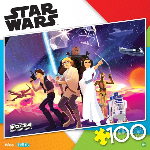 buffalo-games-star-wars-rebel-heroes-puzzle-100-teile-kinder image 1
