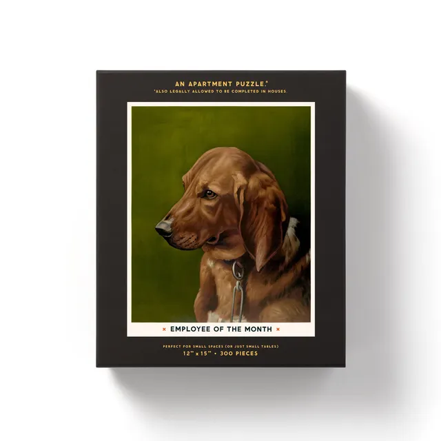 galison-employee-of-the-month-puzzle-300-teile-hund-golden-retriever image 1