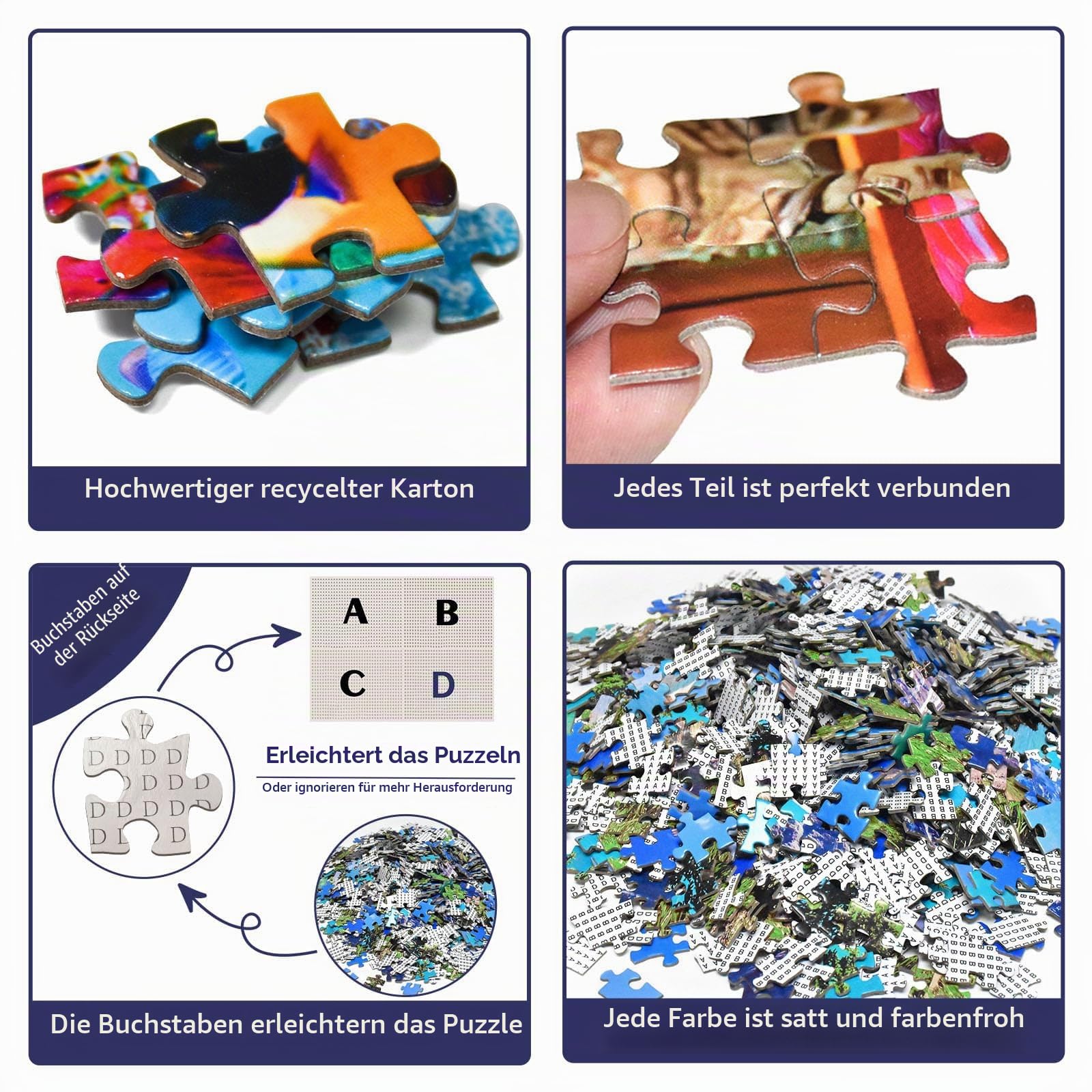 huadada-weihnachtsaurora-puzzle-1000-teile-impossible-bunt image 4