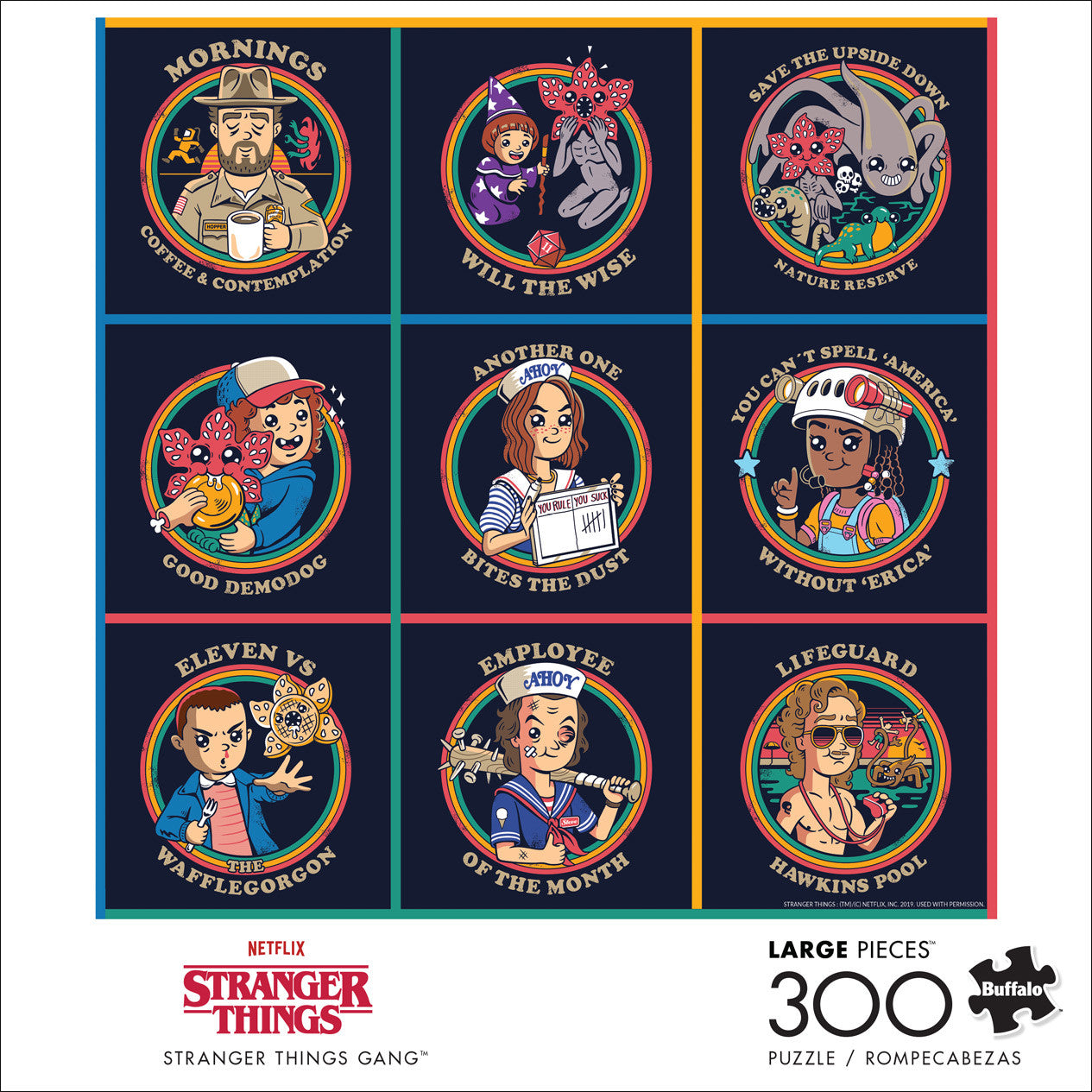 buffalo-games-stranger-things-gang-300-teile-puzzle-xl image 1