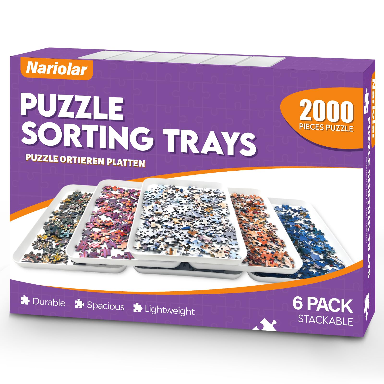 nariolar-puzzle-sorting-trays-sortiertabletts-medium-6-farben-stapelbar image 7