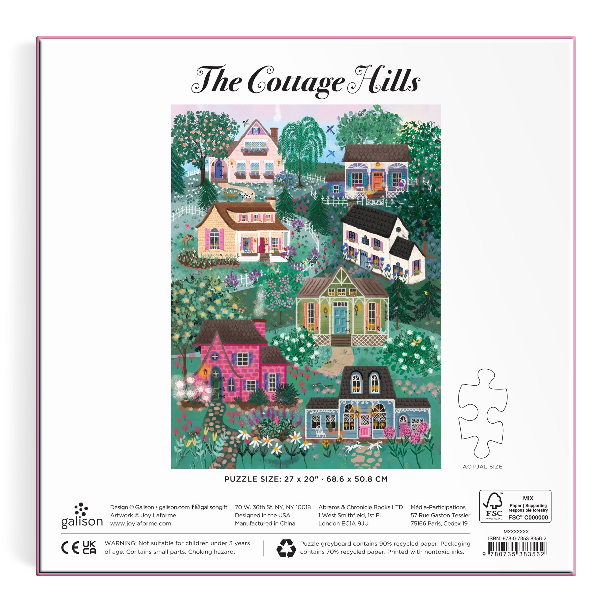 galison-cottage-hills-1000-teile-puzzle-blumenh-user image 5