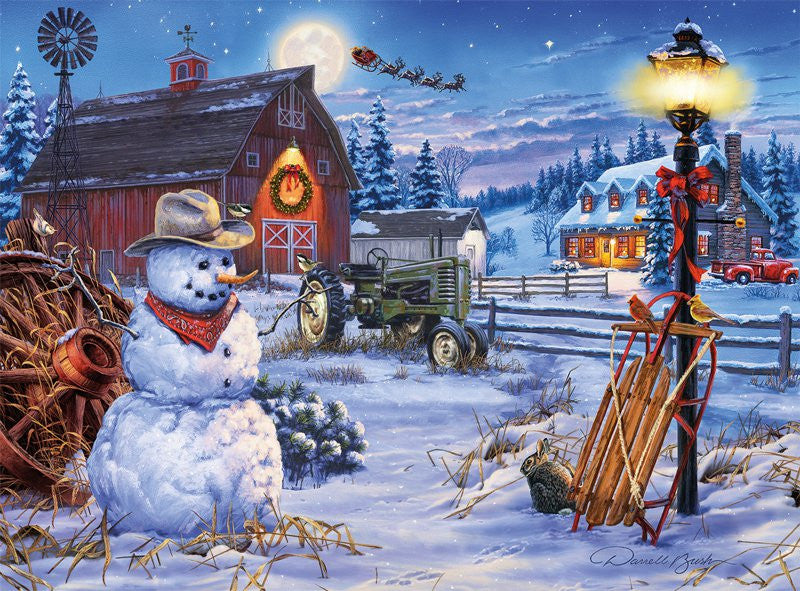 buffalo-games-darrell-bush-country-christmas-puzzle-1000teile-weihnachten image 2