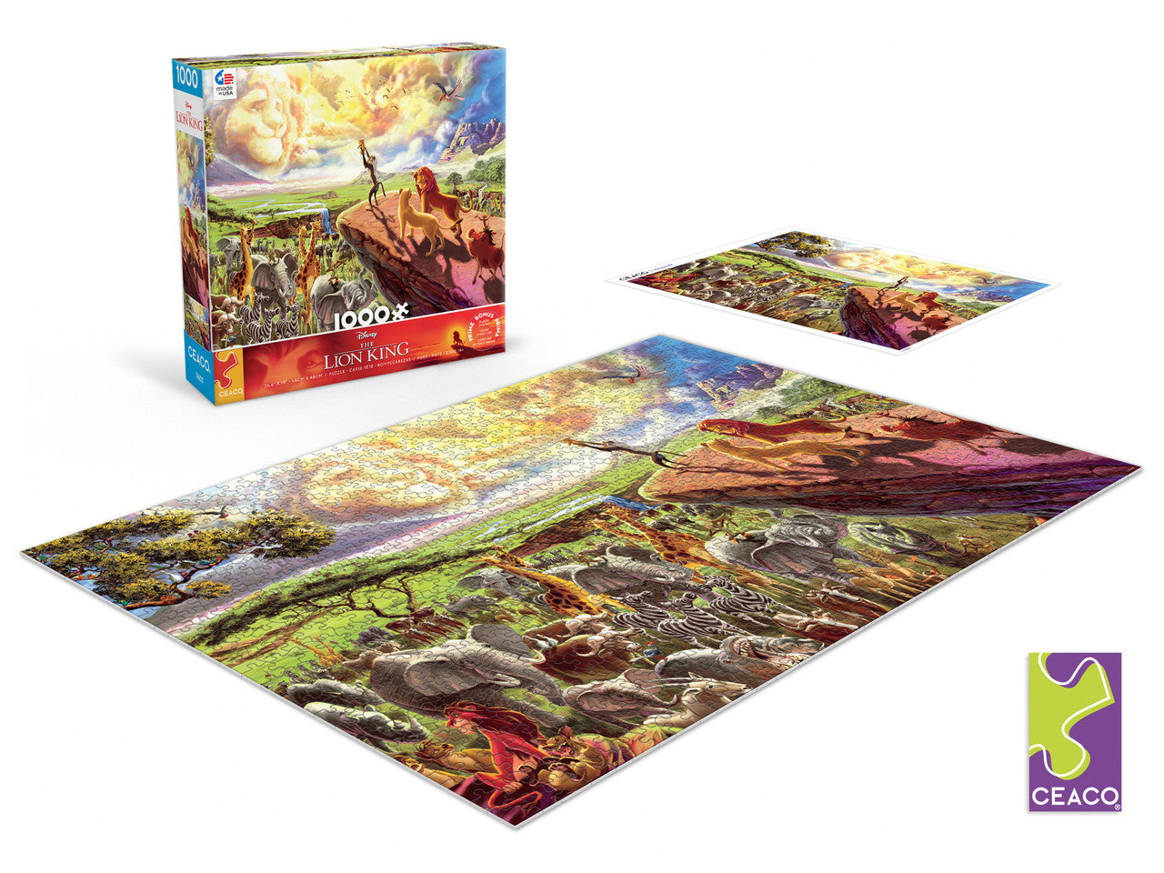 buffalo-games-lion-king-puzzle-1000-teile-disney-kinkade image 2