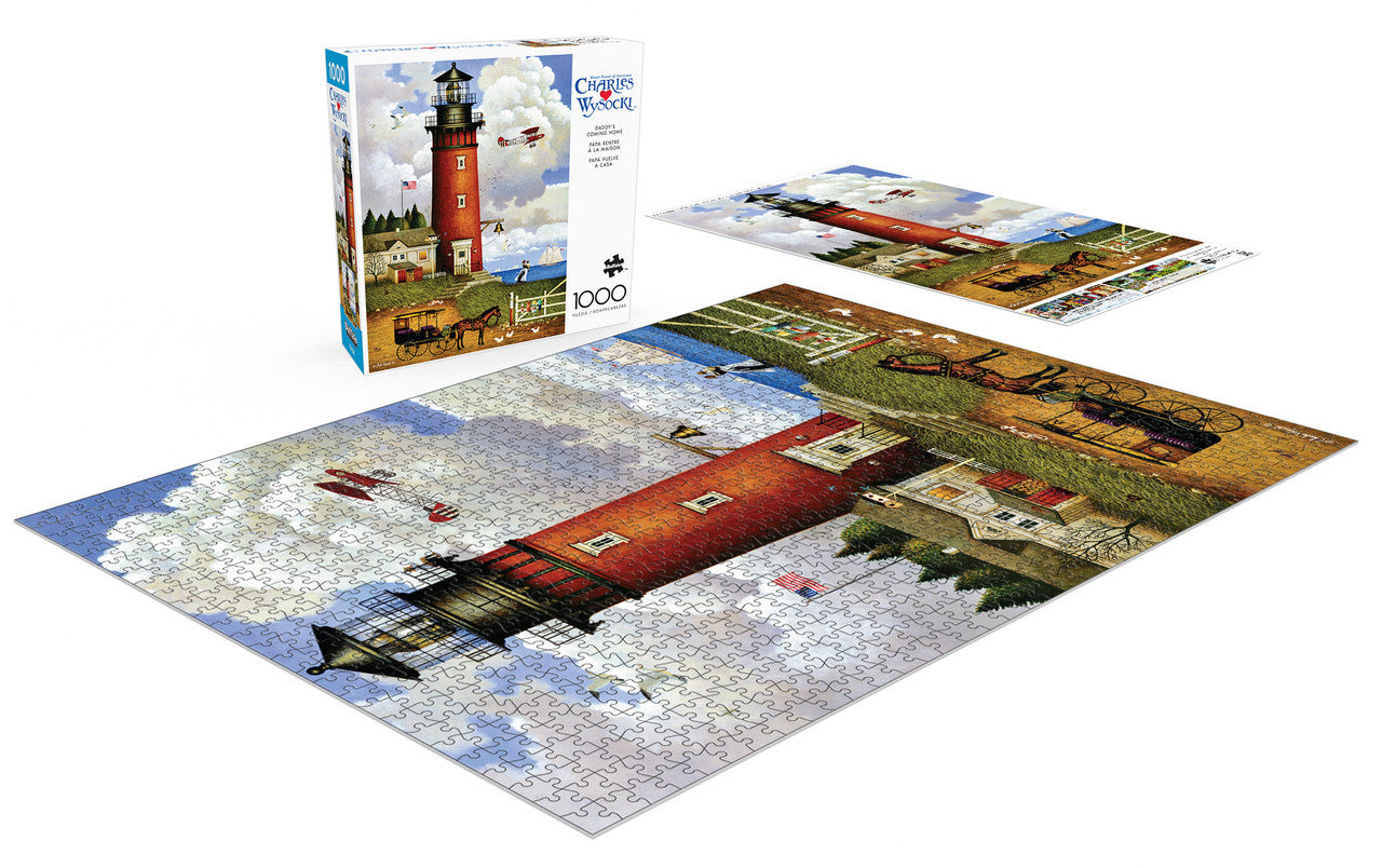 buffalo-games-wysocki-daddy-s-coming-home-1000-teile-puzzle image 3