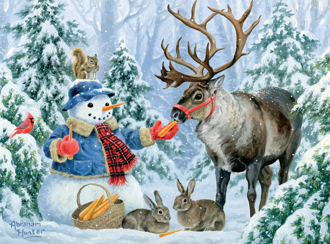 buffalo-games-christmas-friends-ii-1000-teile-puzzle-weihnachten image 1