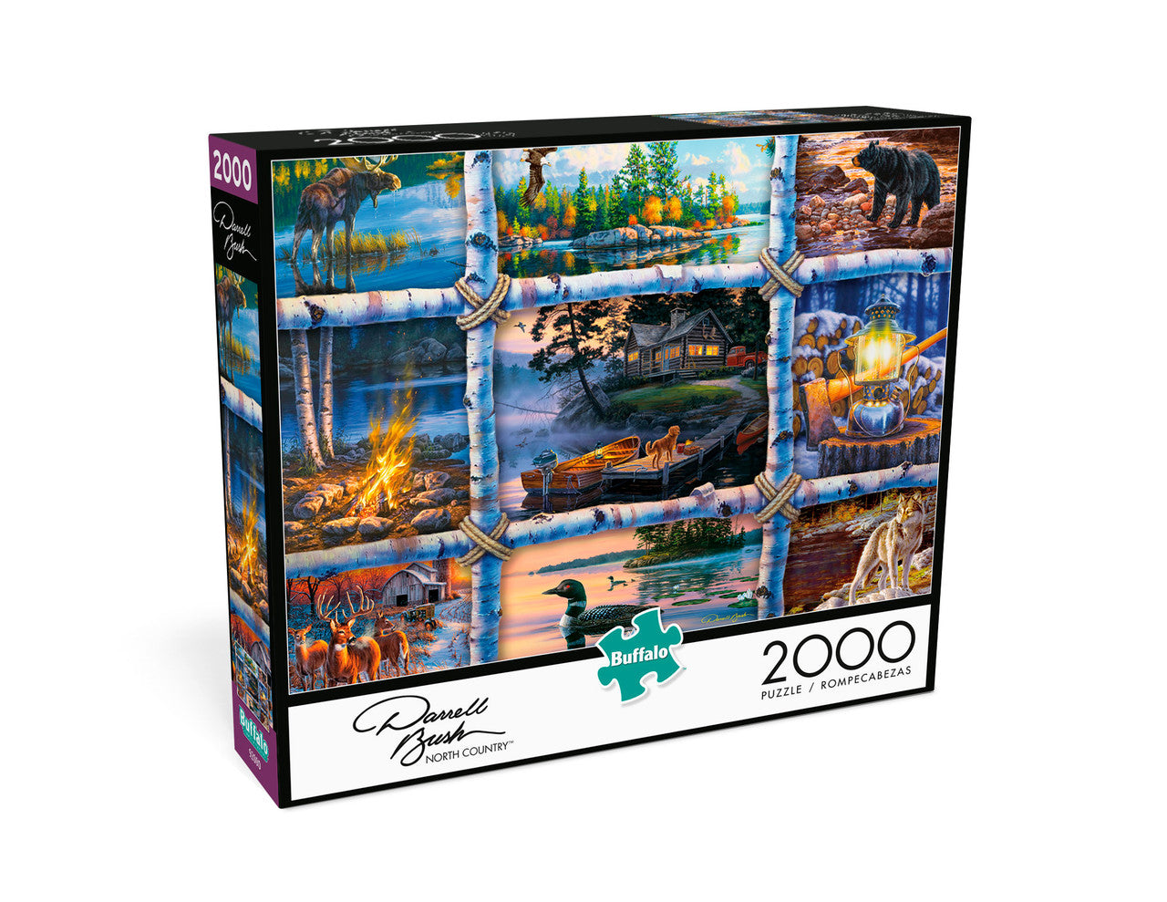 buffalo-games-bush-north-country-2000-teile-puzzle-wildtiere image 4