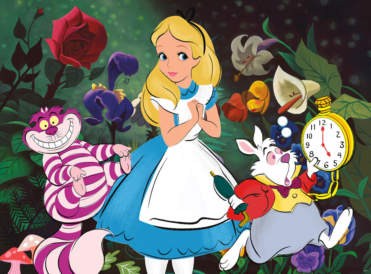 disney-alice-in-wonderland-puzzle-1000-teile-silver-select image 2