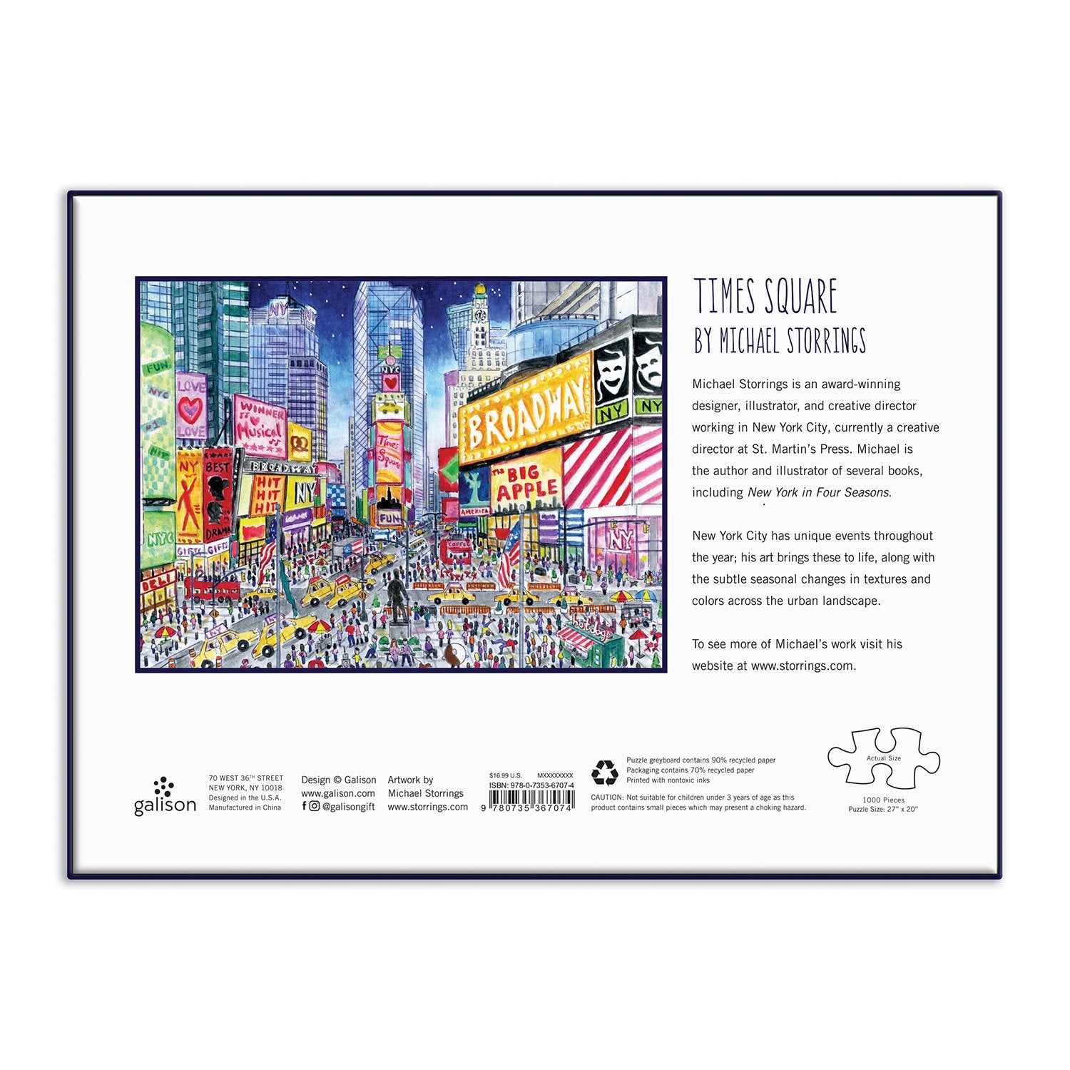 galison-times-square-1000-teile-puzzle-new-york-storrings image 5