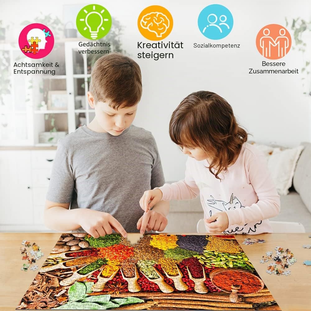 huadada-bunte-gew-rze-1000-teile-puzzle-erwachsene image 4