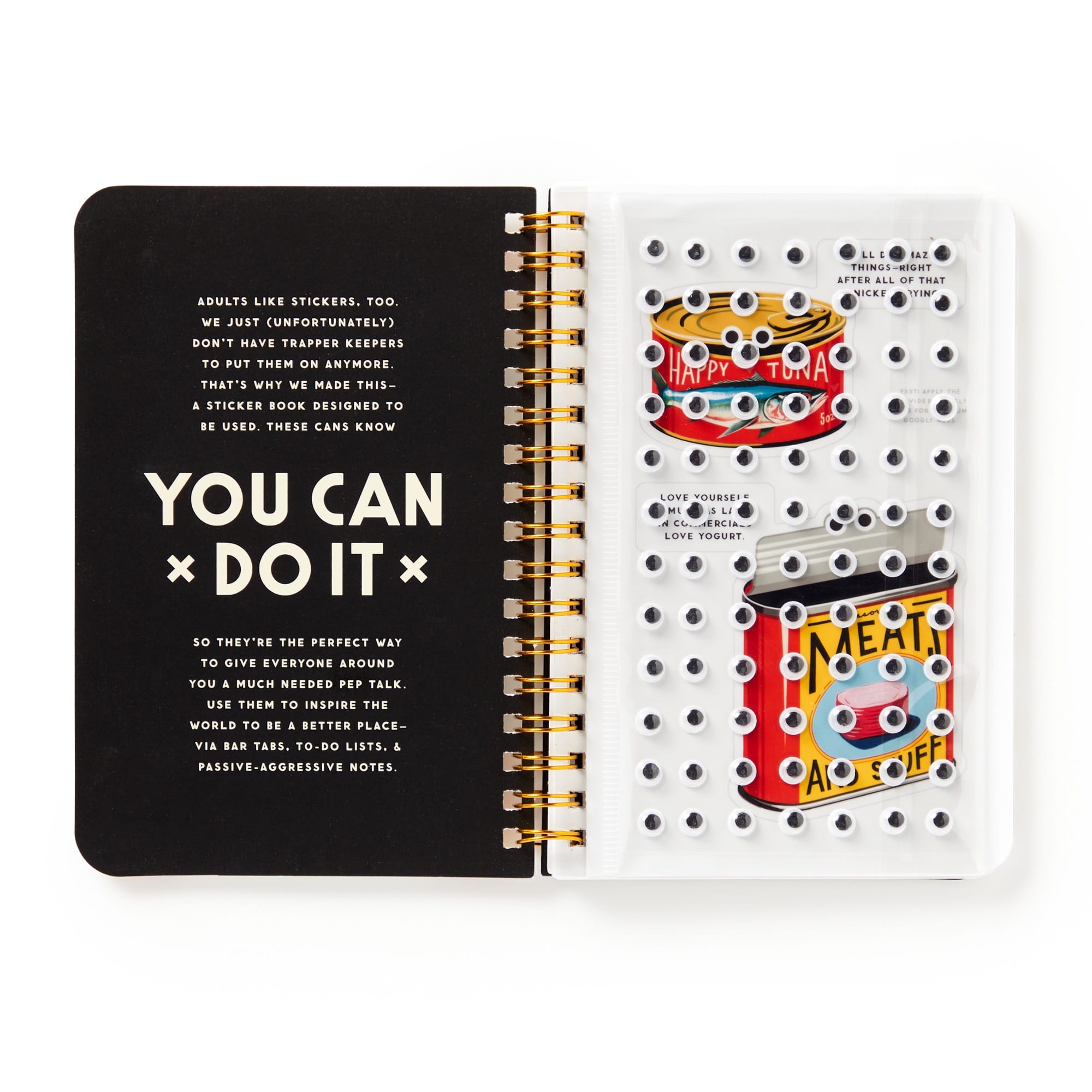 galison-you-can-do-it-googly-stickerbuch-dosen-20-seiten image 5