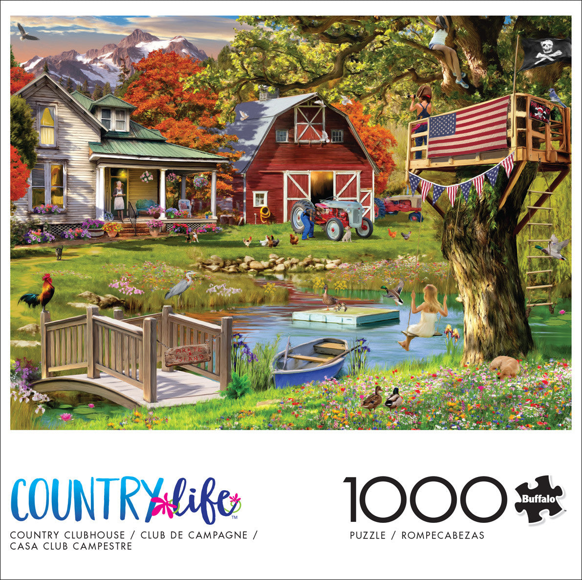 buffalo-games-country-clubhouse-1000-teile-puzzle-bauernhof image 4