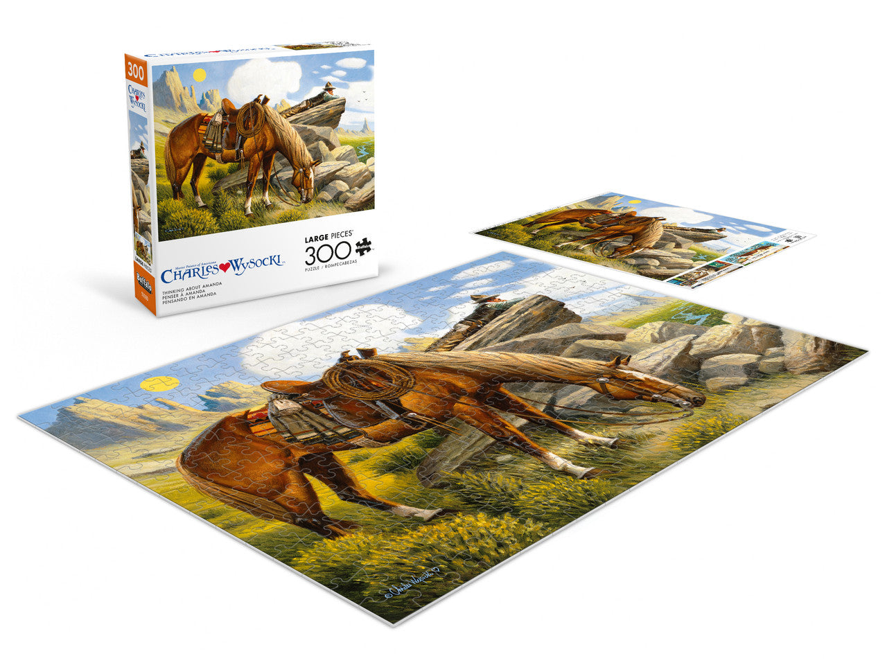 buffalo-games-wysocki-amanda-puzzle-300-teile-cowboy image 5