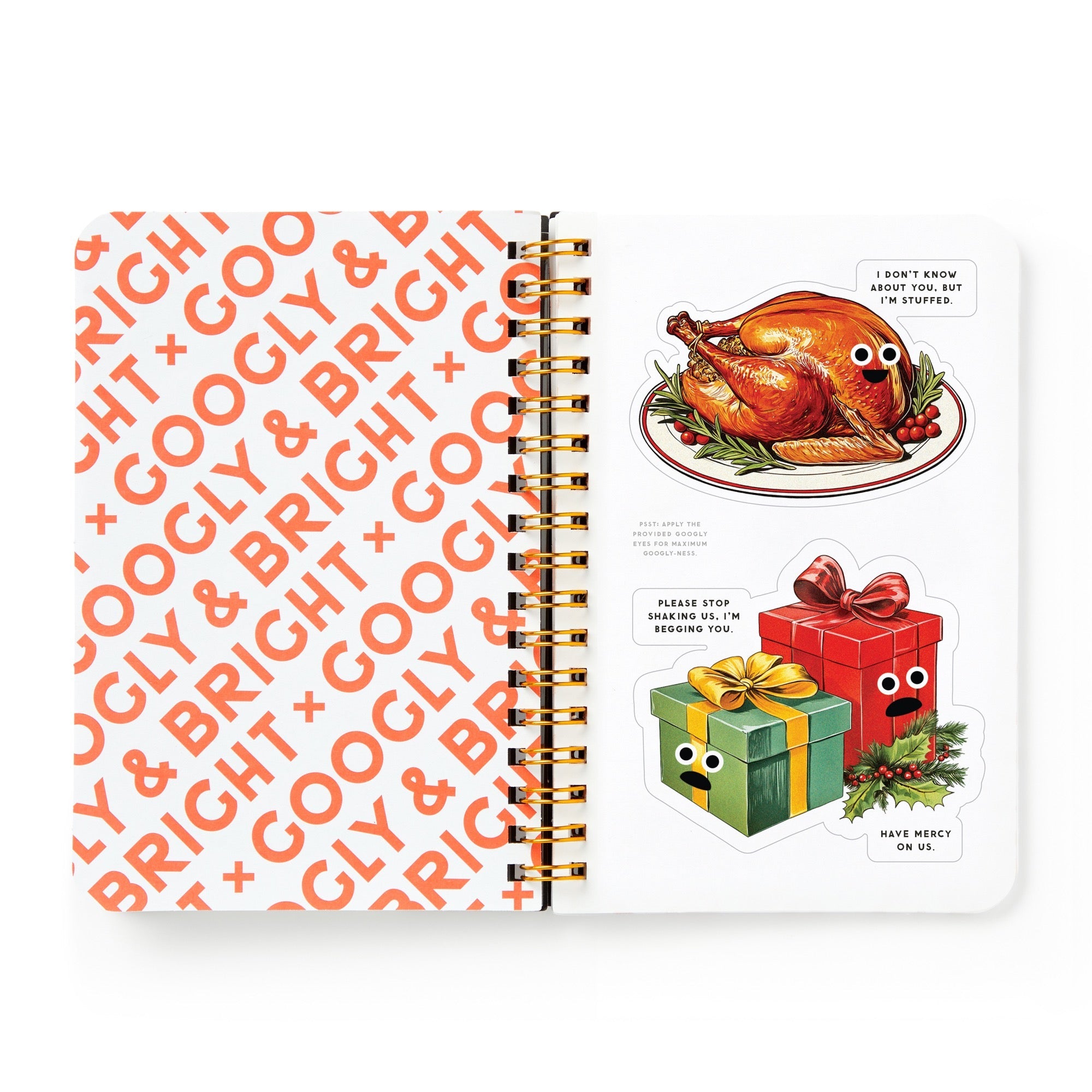 galison-googly-bright-stickerbuch-weihnachten-20-seiten image 8