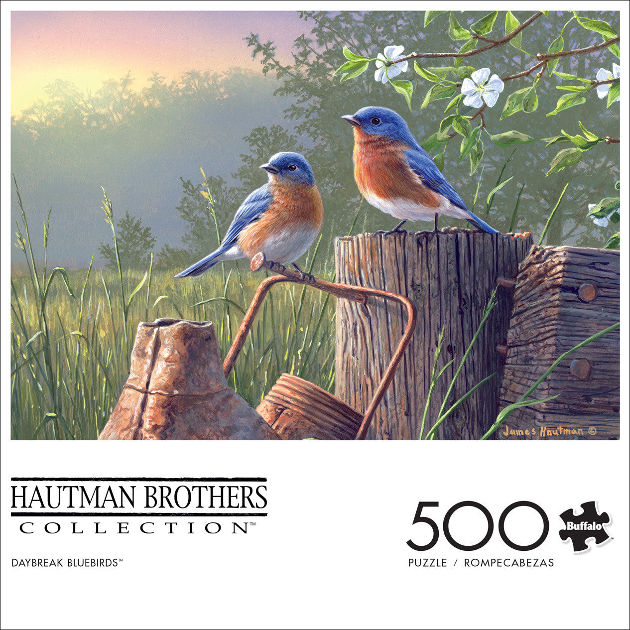buffalo-games-hautman-daybreak-bluebirds-500-teile-puzzle image 2