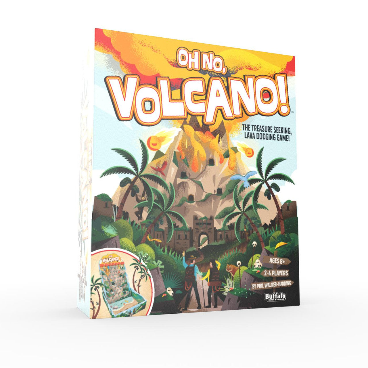 buffalo-games-oh-no-volcano-spiel-familienspiel-ab-8-jahren image 4