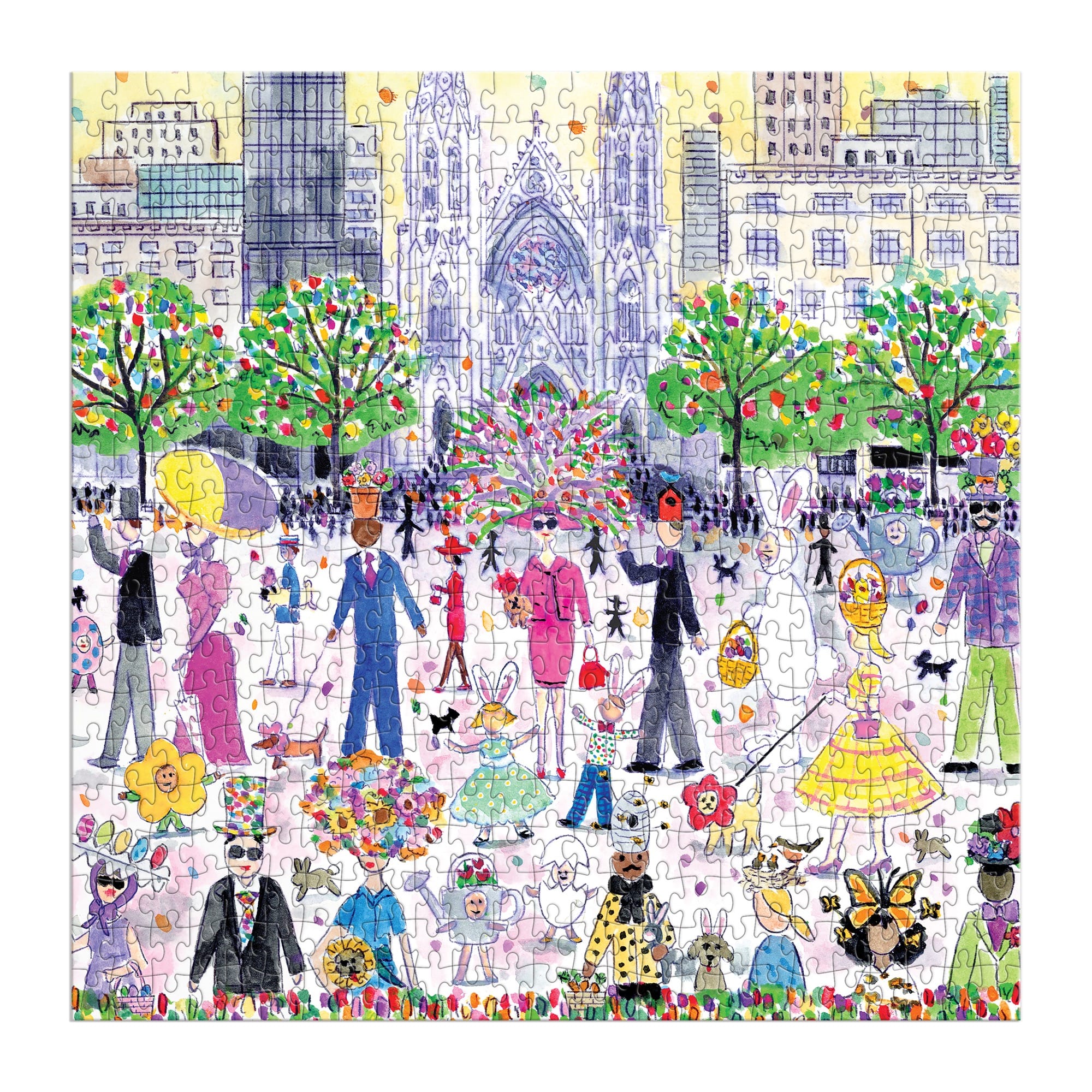 galison-easter-parade-500-teile-puzzle-fr-hling-quadrat image 3