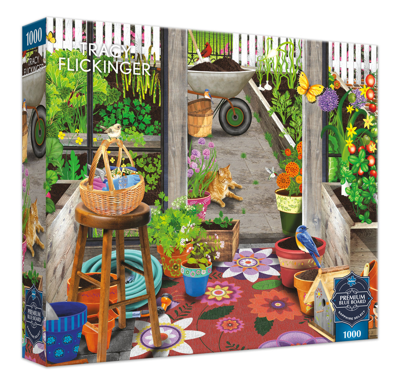 buffalo-games-garden-shed-greenhouse-1000-teile-puzzle-garten image 4