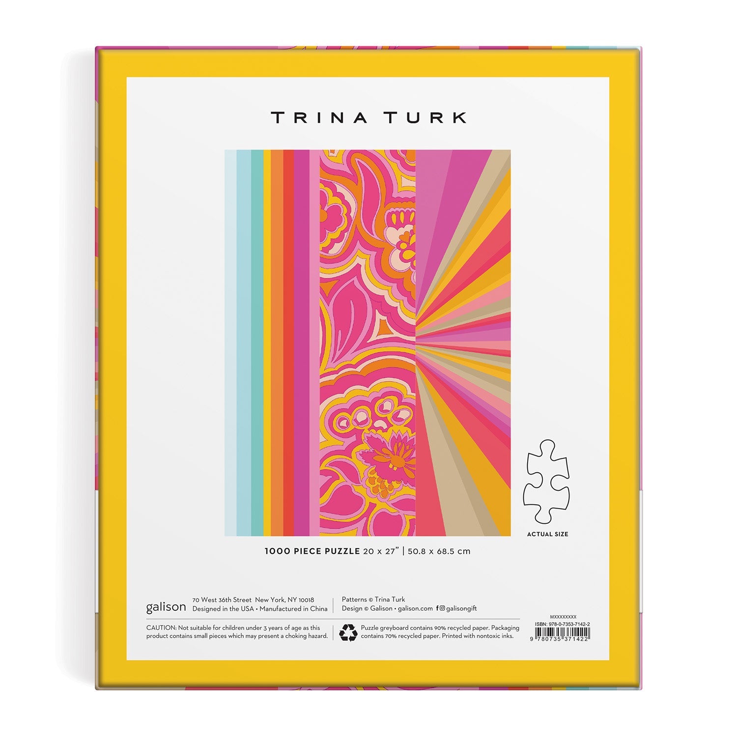 galison-trina-turk-1000-teile-puzzle-palm-springs-sommer image 3