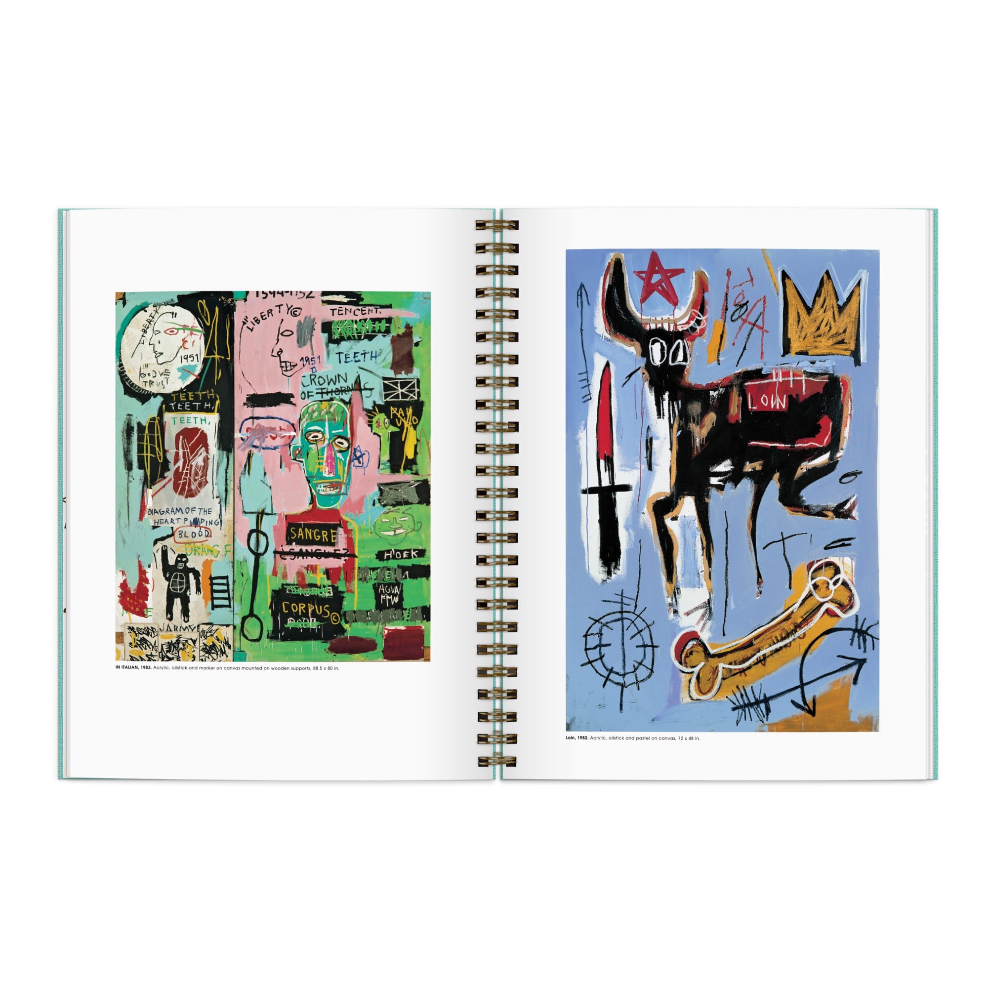 galison-basquiat-skizzenbuch-120-seiten-spiralbindung image 4
