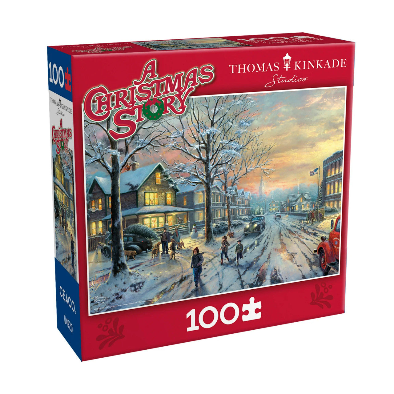 ceaco-thomas-kinkade-a-christmas-story-puzzle-100-teile image 2