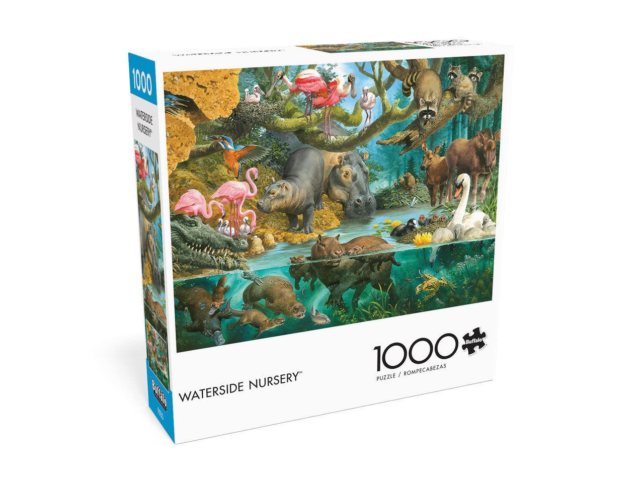 buffalo-games-waterside-nursery-puzzle-1000-teile-tiere image 2