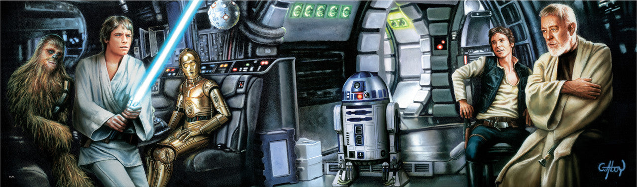 buffalo-games-jedi-training-begins-puzzle-750-teile-star-wars image 2
