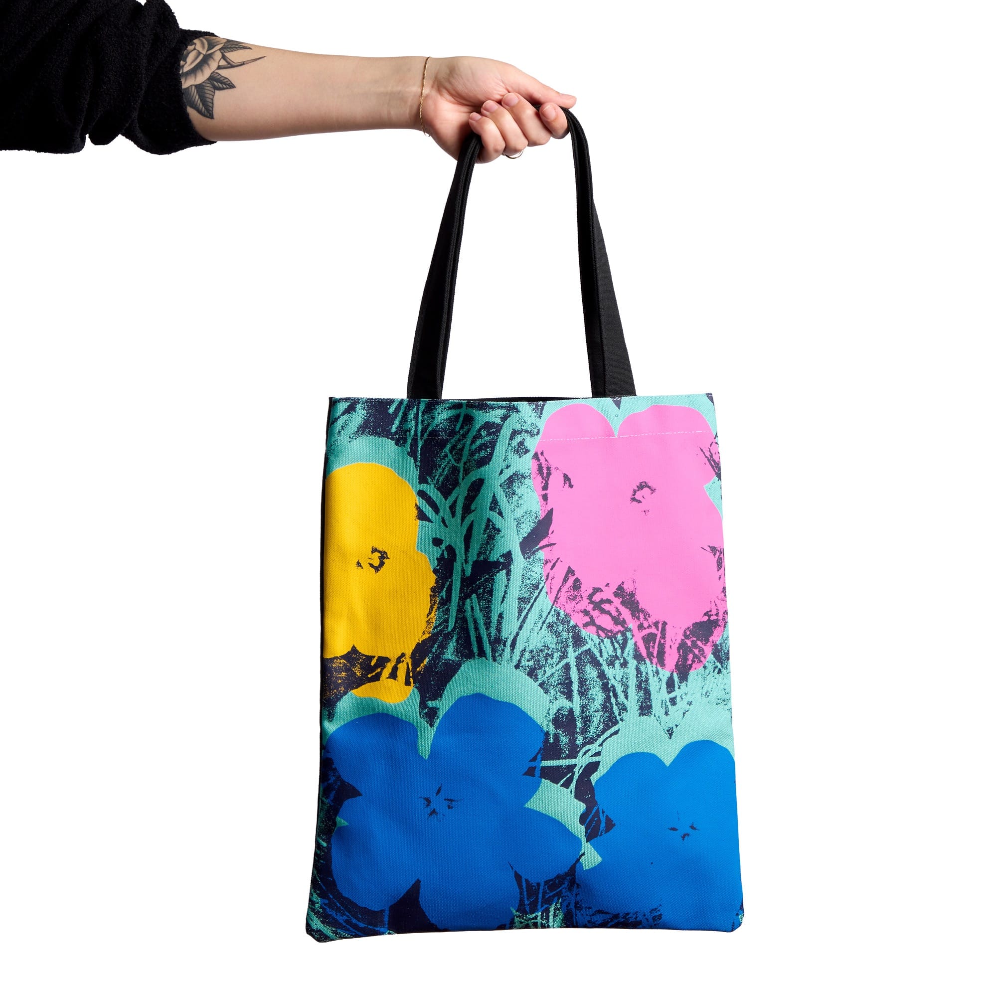 galison-warhol-flowers-canvas-tragetasche-vol-3 image 5