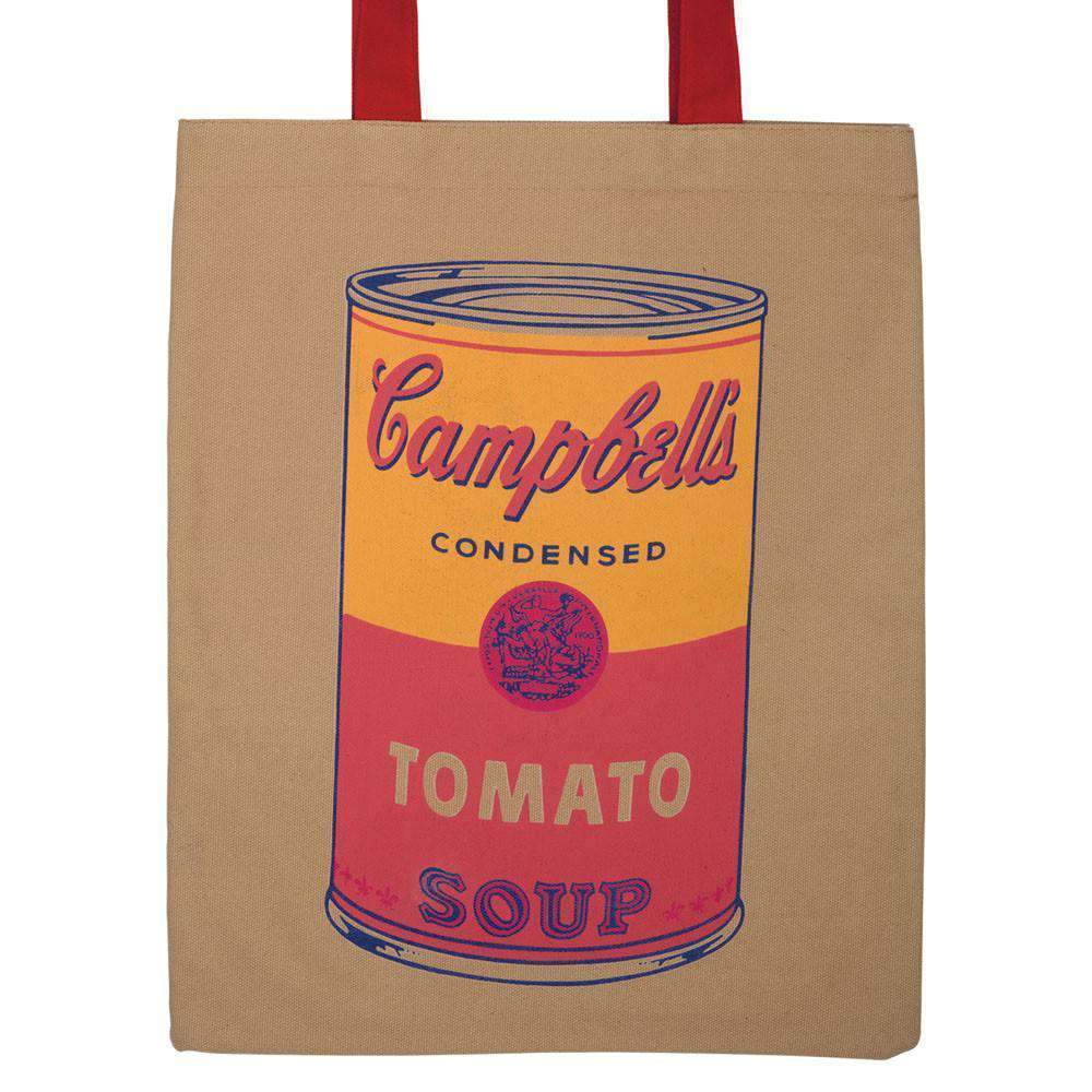 galison-warhol-campbell-s-soup-canvas-tote-bag-stofftasche image 1