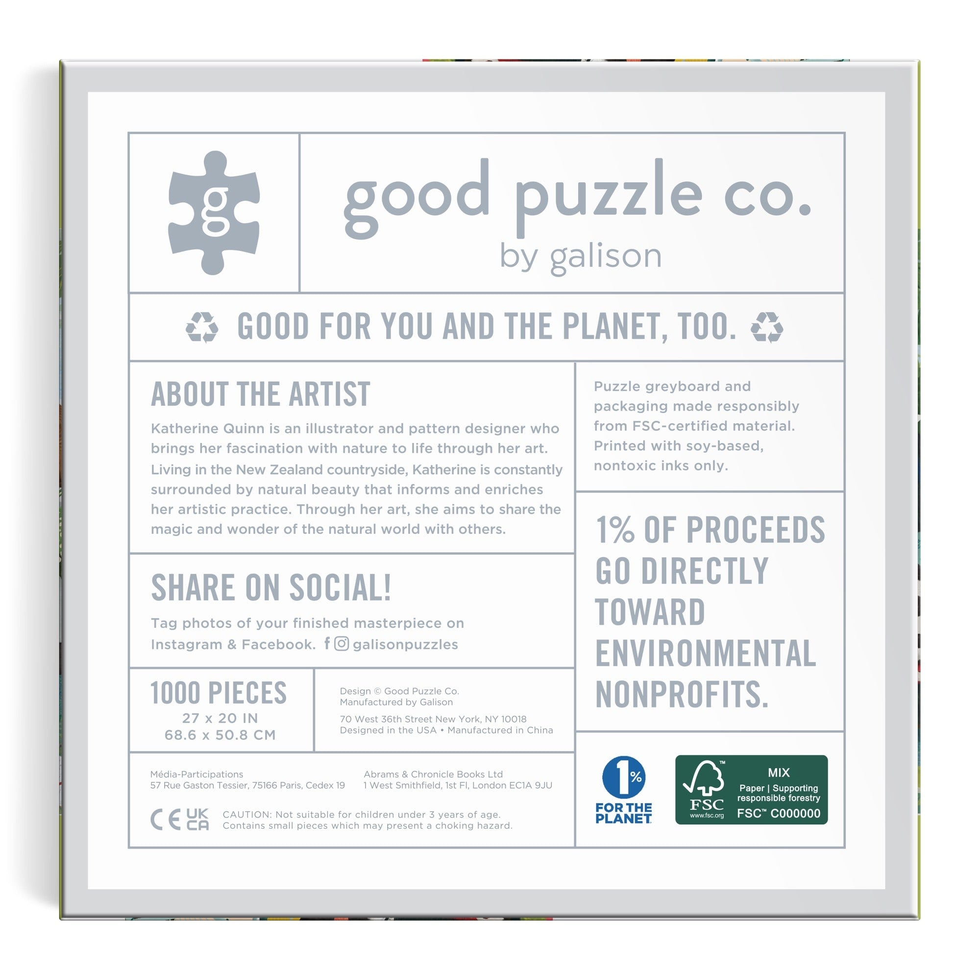 galison-good-puzzle-co-cat-haven-puzzle-1000-teile-katzen image 4