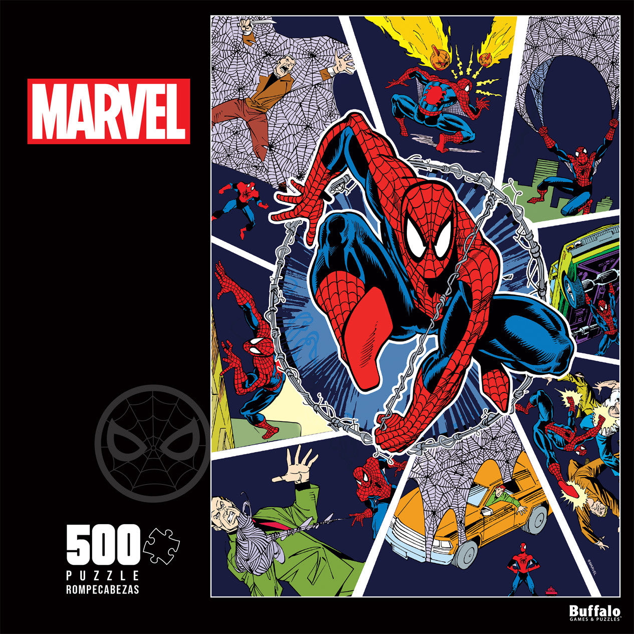 buffalo-games-spider-man-spotlight-500-teile-puzzle-comic image 2