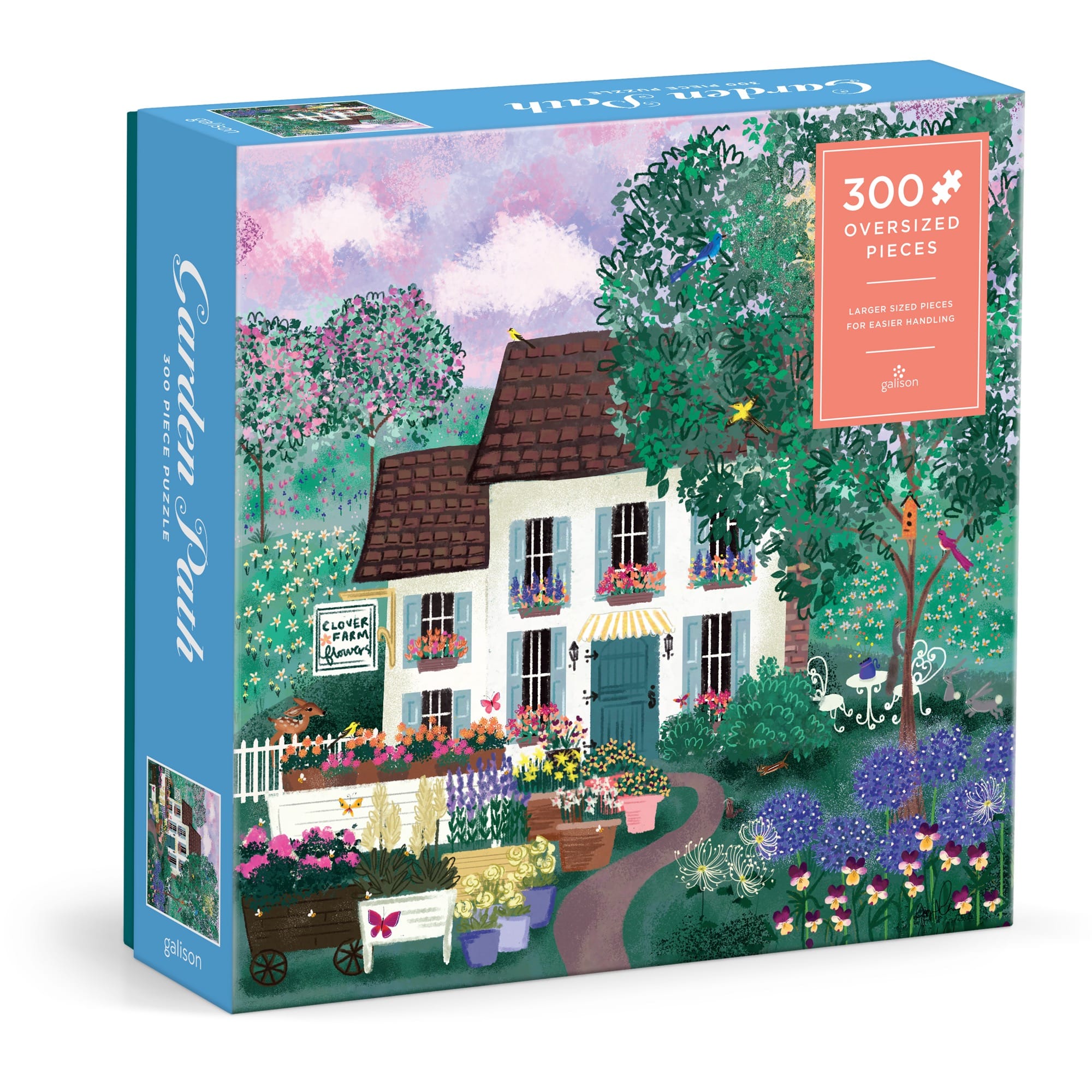 galison-garden-path-300-teile-puzzle-garten-joy-laforme image 1