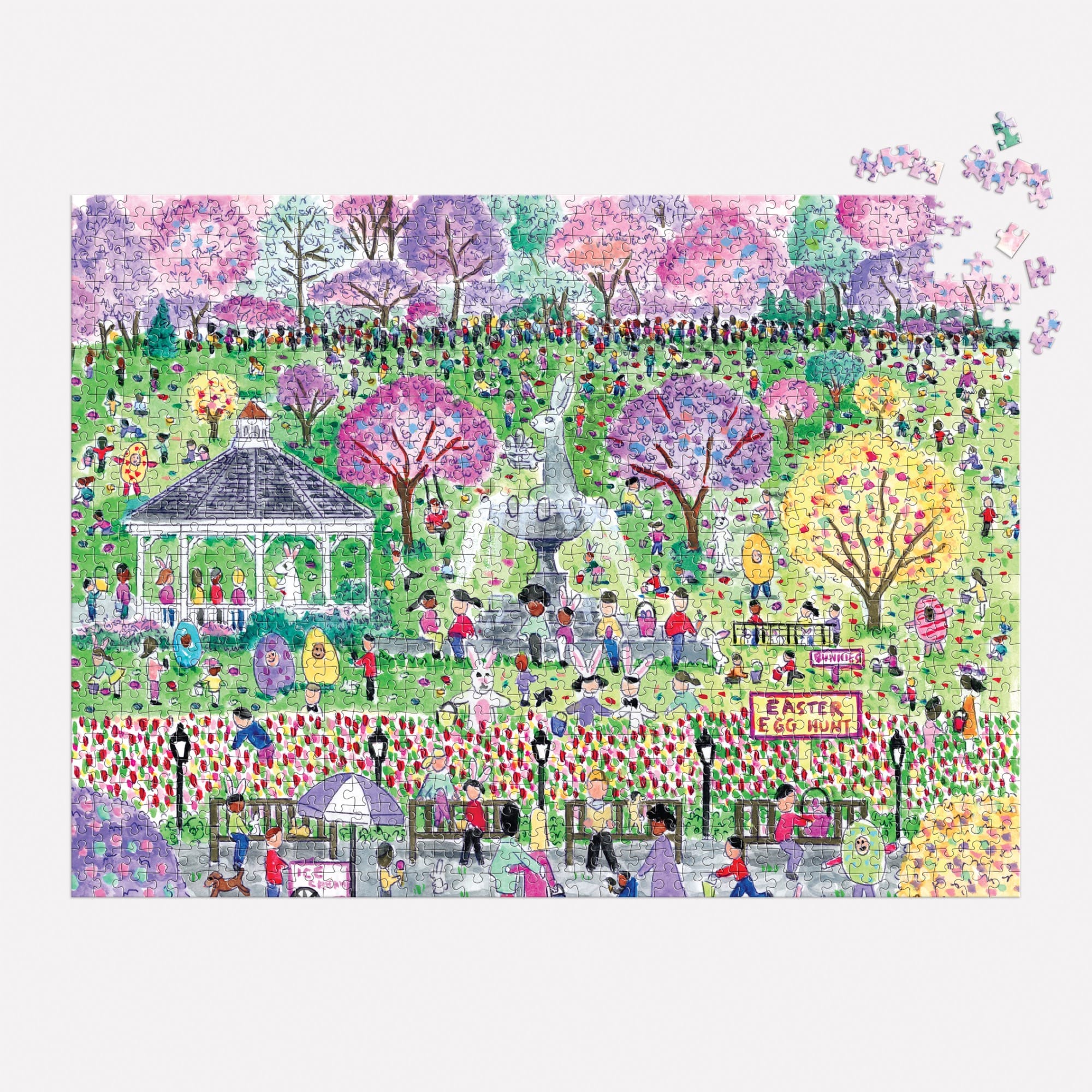 galison-michael-storrings-easter-egg-hunt-puzzle-1000-teile-ostern image 4