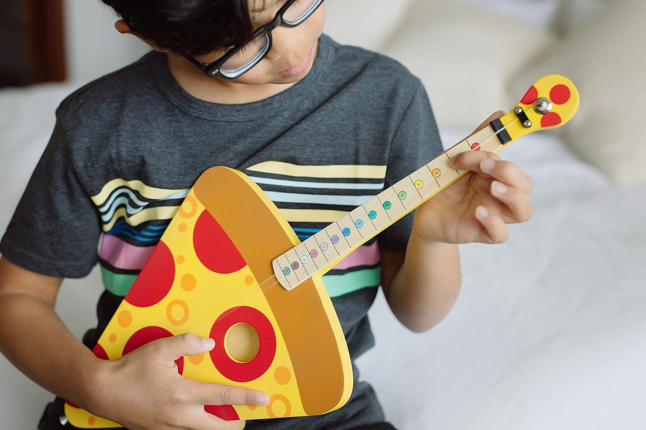 tinkertar-pizza-guitar-kindergitarre-1-saite-mit-buch image 4