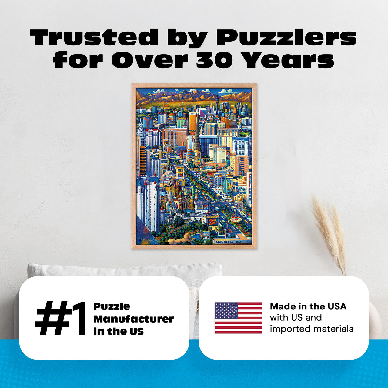 buffalo-games-jigsaw-puzzles-dowdle-las-vegas-1000-teile-puzzle-stadt image 4
