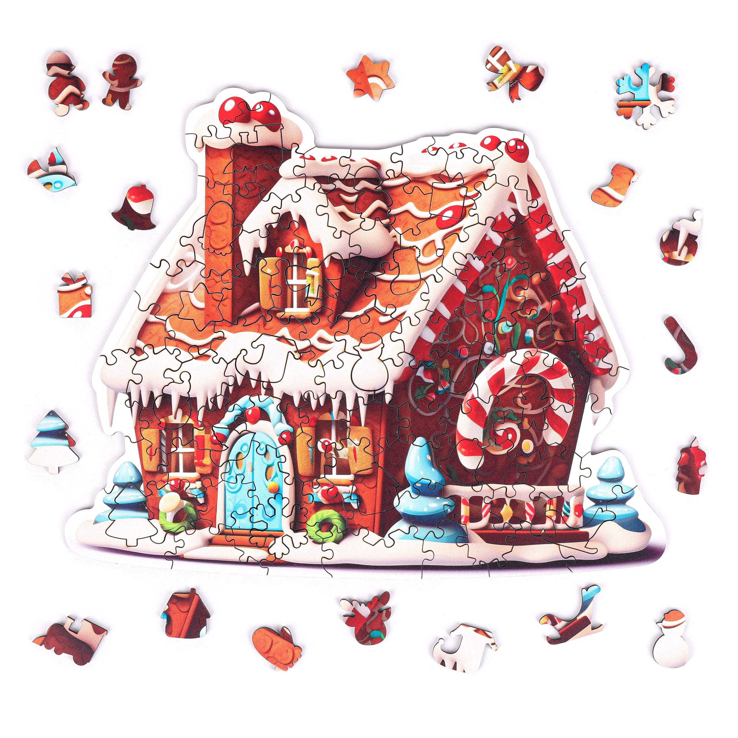 milliwood-christmas-gingerbread-holzpuzzle-100-teile-deko image 5