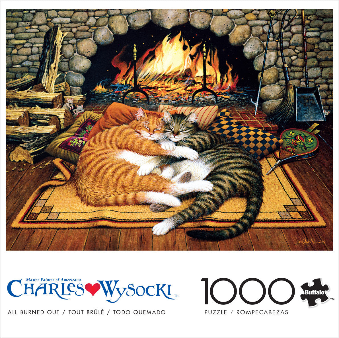 buffalo-games-all-burned-out-1000-teile-puzzle-katzen image 3