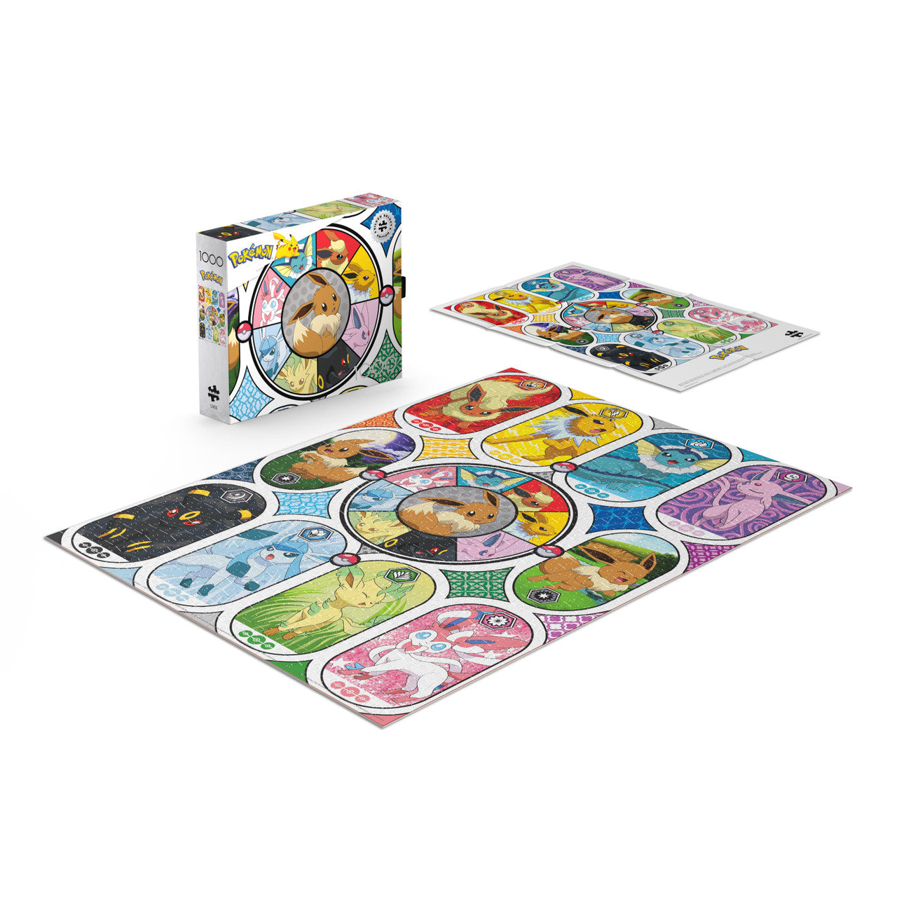 buffalo-games-pok-mon-windows-of-eevee-puzzle-1000-teile-silver image 3