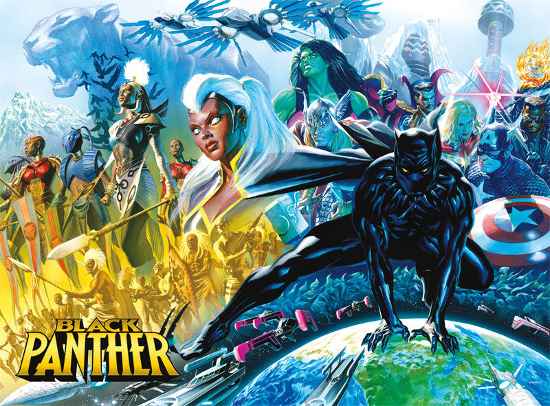 buffalo-games-marvel-black-panther-1-puzzle-1000-teile-comic image 2