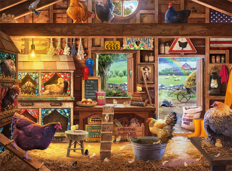 buffalo-games-country-ladies-puzzle-1000-teile-h-hner image 2