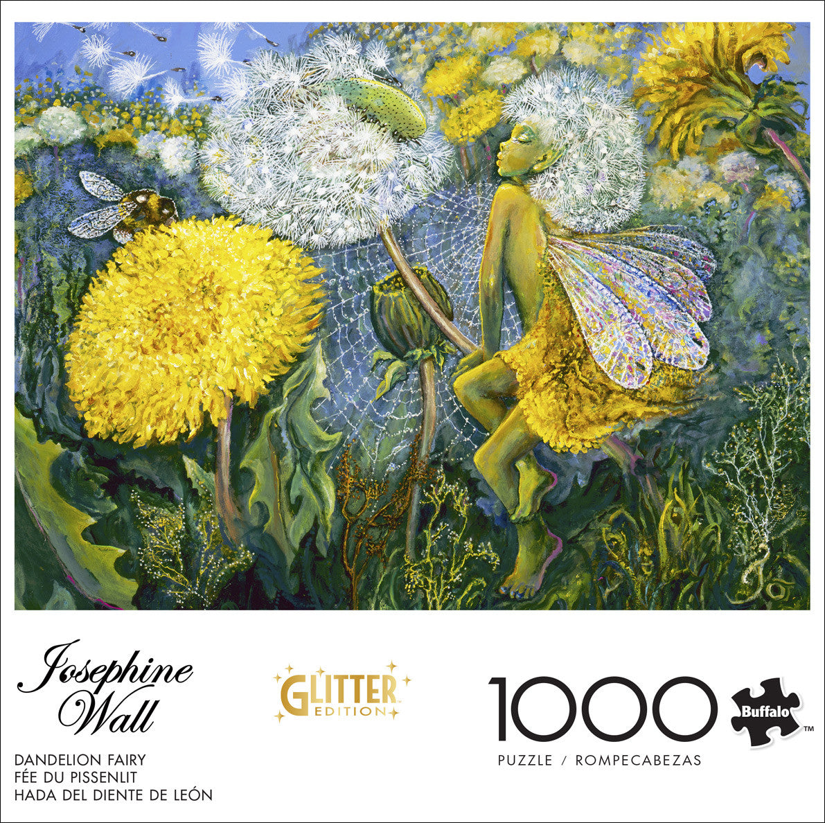buffalo-games-dandelion-fairy-puzzle-1000-teile-glitzer image 2