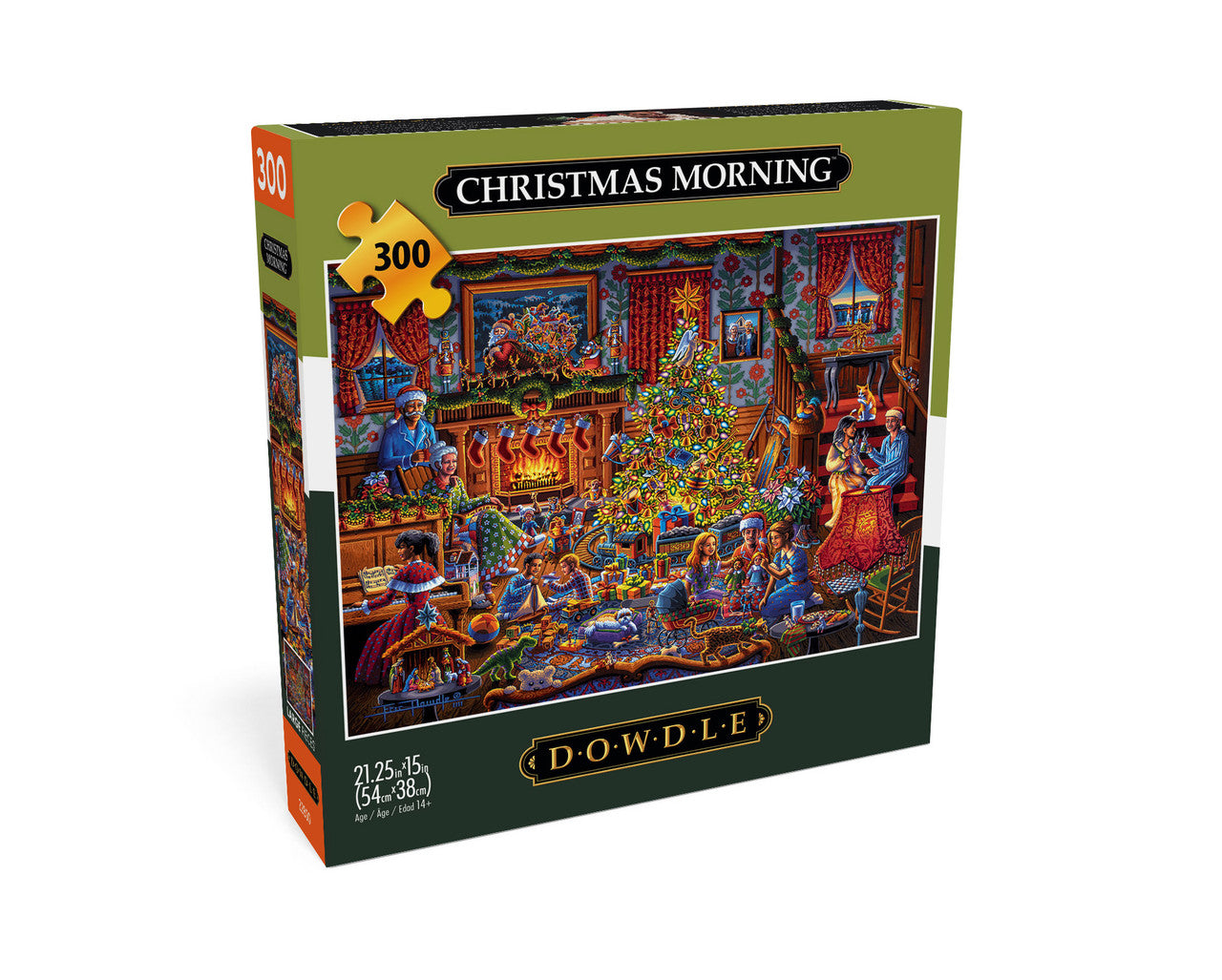 buffalo-games-eric-dowdle-christmas-morning-puzzle-300-teile-weihnachten image 3